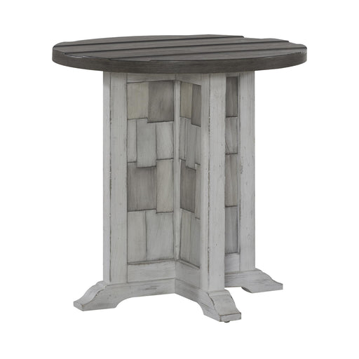 River Place Round Chairside Table - Furniture World