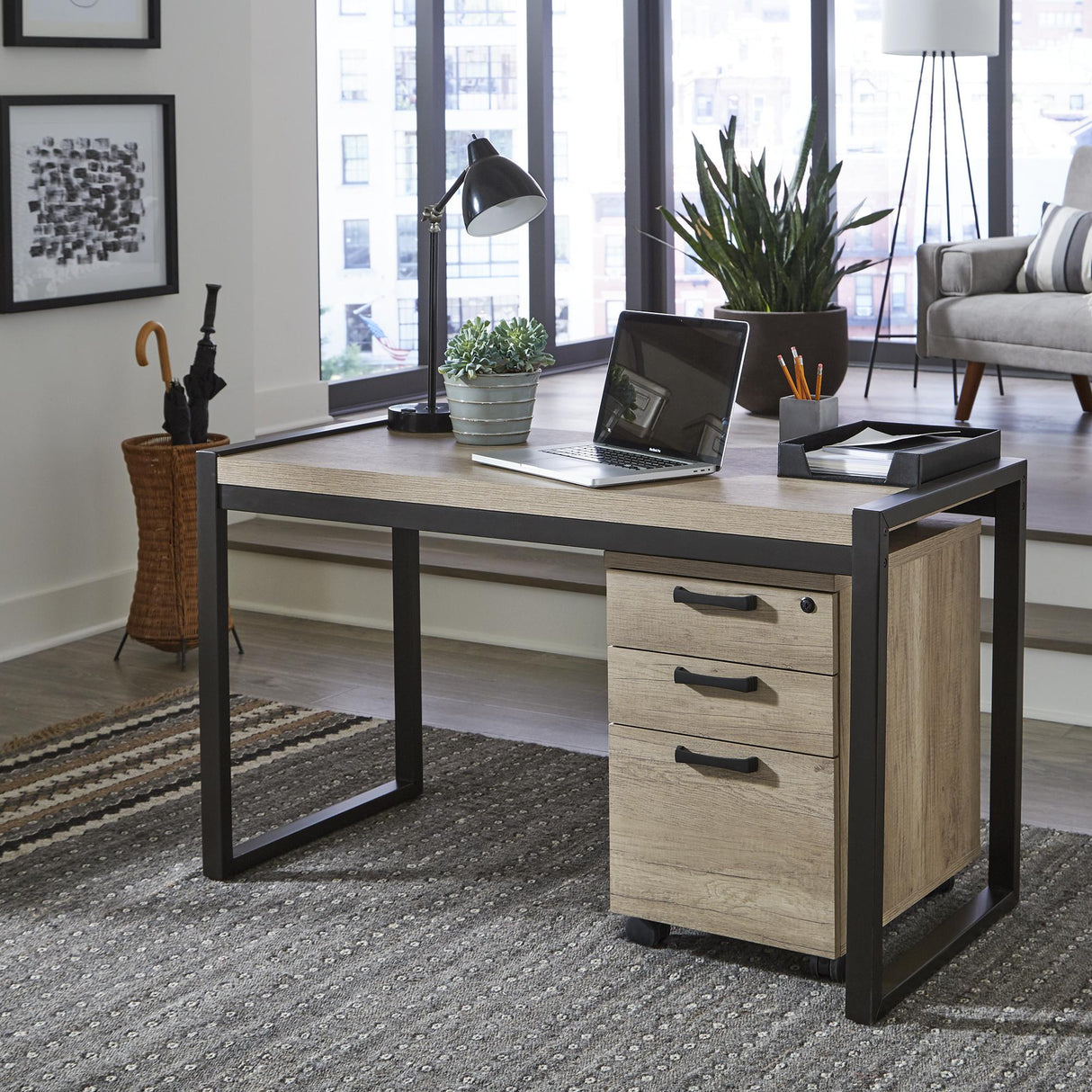 Sun Valley 2 Piece Desk Set - Furniture World