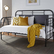 Vintage Series Twin Metal Day Bed - Black - Furniture World