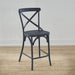 Vintage Series X Back Counter Chair- Navy - Furniture World
