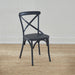 Vintage Series X Back Side Chair- Navy - Furniture World