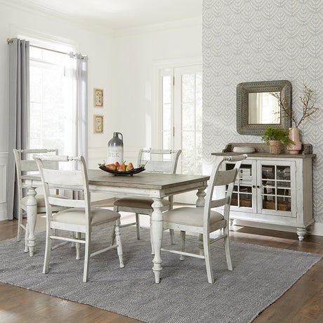 Whitney 5 Piece Rectangular Table Set - Furniture World