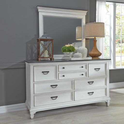 Allyson Park Dresser & Mirror - Furniture World