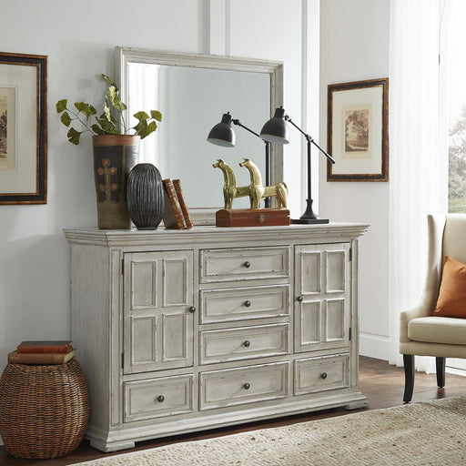 Big Valley Dresser & Mirror - Furniture World