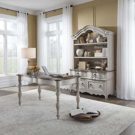 Chesapeake 3 Piece Desk & Hutch Set - Furniture World