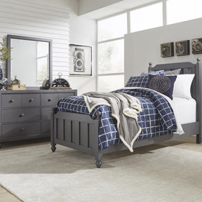 Cottage View Twin Panel Bed, Dresser & Mirror - Furniture World
