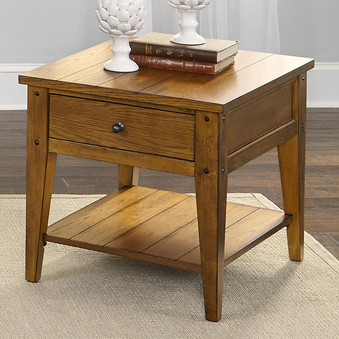 Lake House End Table - Furniture World