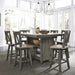 Lindsey Farm 7 Piece Gathering Table Set - Furniture World