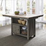 Lindsey Farm Kitchen Island Base - Furniture World
