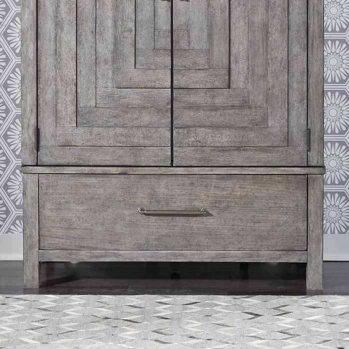 Modern Farmhouse Armoire Base - Furniture World