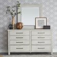 Modern Farmhouse Dresser & Mirror - Furniture World