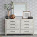 Modern Farmhouse Dresser & Mirror - Furniture World