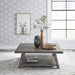 Modern Farmhouse Oversized Square Cocktail Table - Furniture World