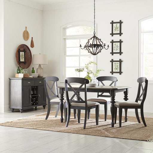 Ocean Isle 5 Piece Rectangular Table Set - Furniture World