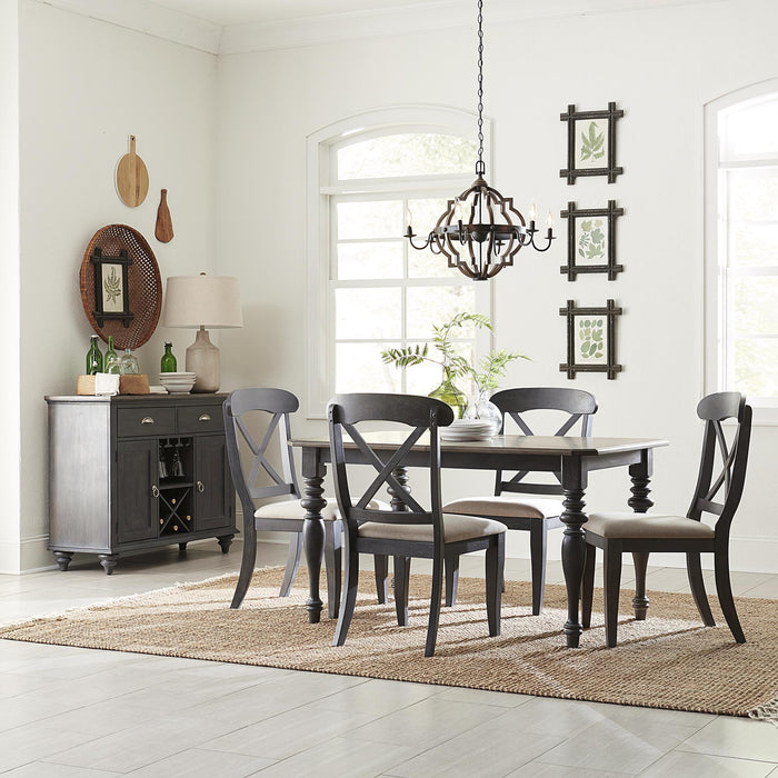 Ocean Isle 5 Piece Rectangular Table Set - Furniture World