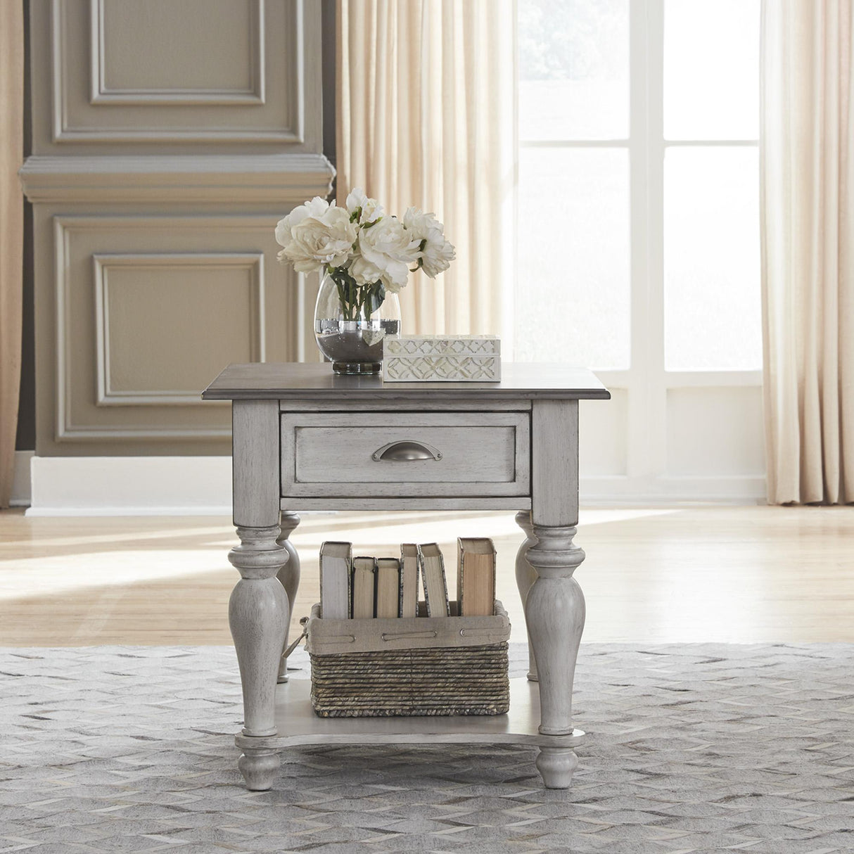 Ocean Isle Drawer End Table - Furniture World