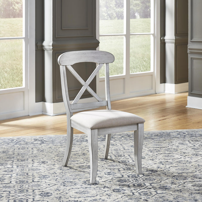 Ocean Isle Uph X Back Side Chair (RTA) - Furniture World