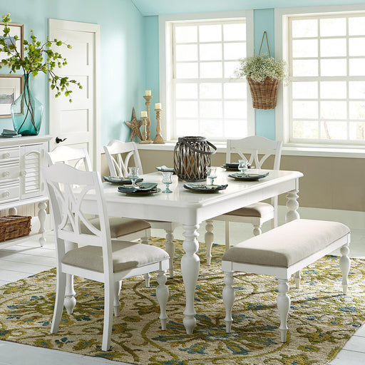 Summer House 6 Piece Rectangular Table Set - Furniture World