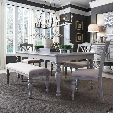 Summer House 6 Piece Rectangular Table Set - Furniture World