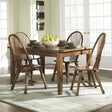 Treasures Rectangular Leg Table - Oak - Furniture World