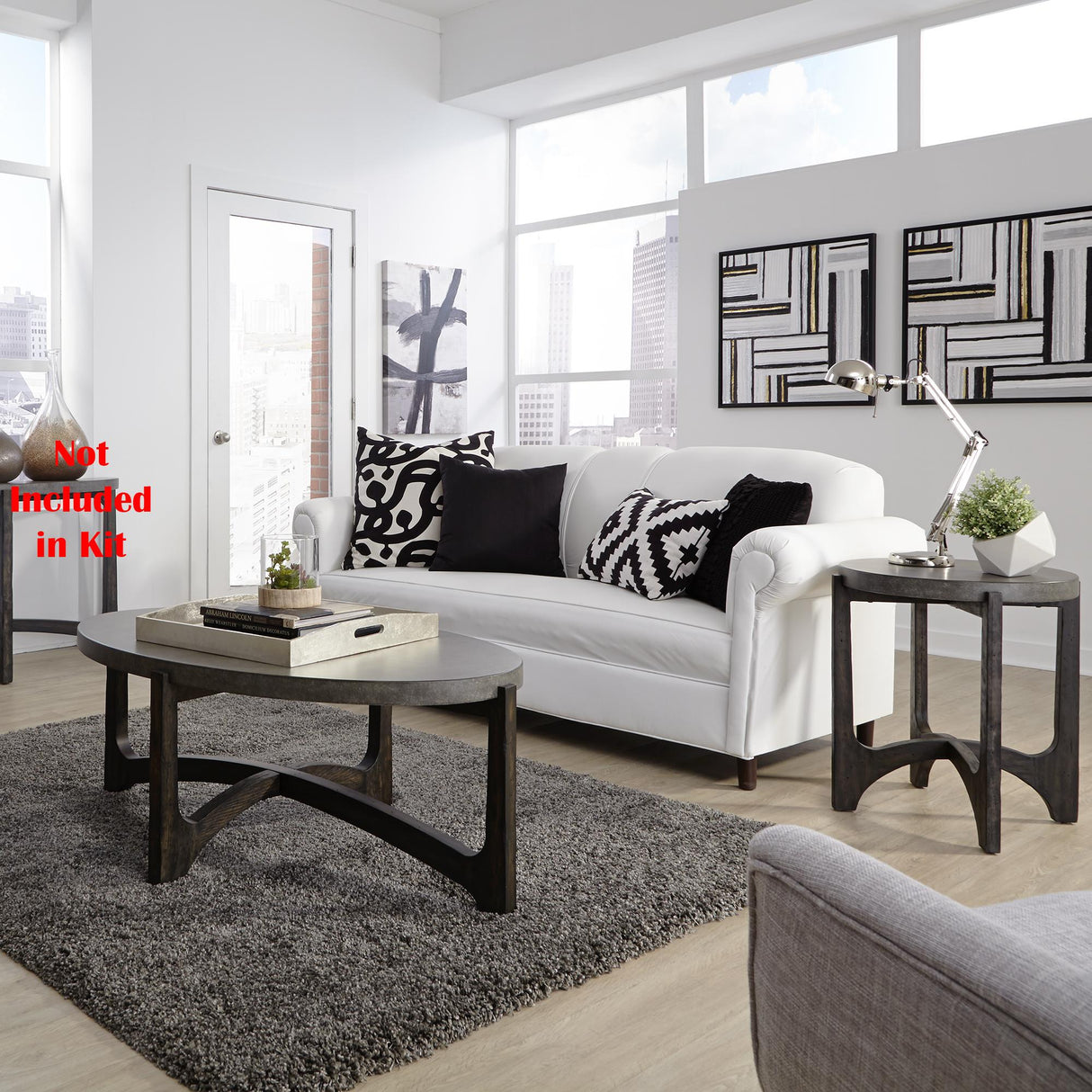 Cascade 3 Piece Set (1-Cocktail 2-End Tables) - Furniture World