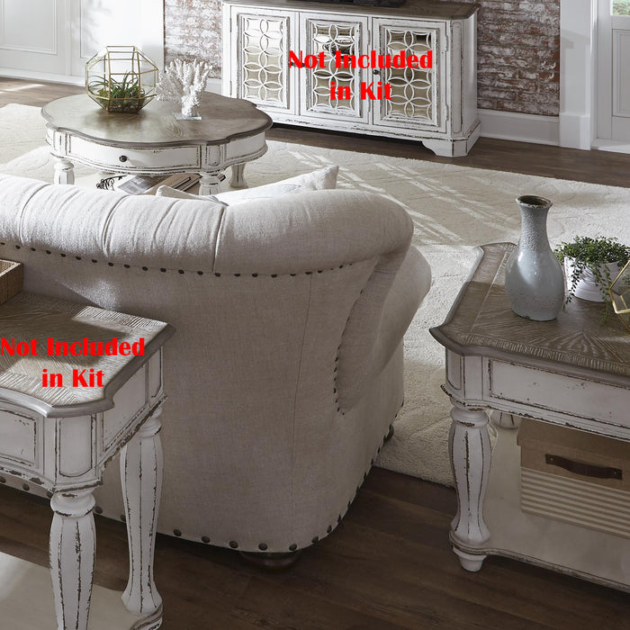 Magnolia Manor 3 Piece Set (1-Cocktail 2-End Tables) - Furniture World
