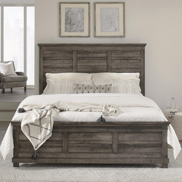 Lakeside Haven Opt Queen Panel Bed - Furniture World
