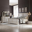 Abbey Road Queen Sleigh Bed, Dresser & Mirror - Furniture World