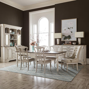 Abbey Road Opt 7 Piece Rectangular Table Set - Furniture World