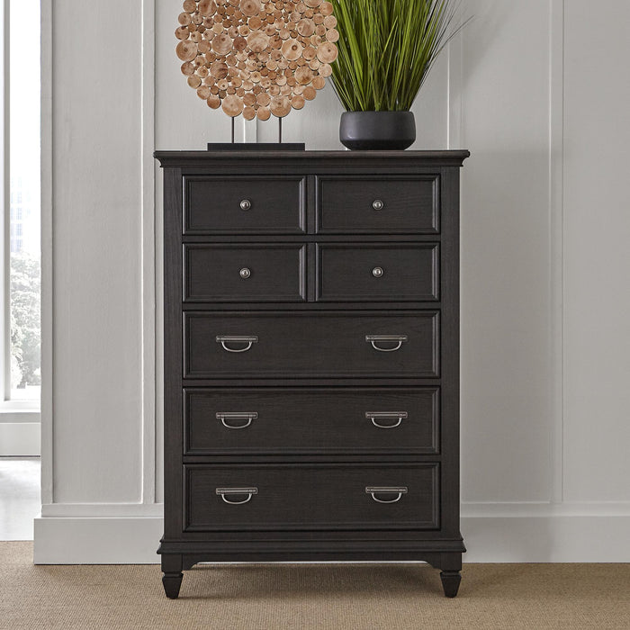 Allyson Park 5 Drawer Chest - Furniture World