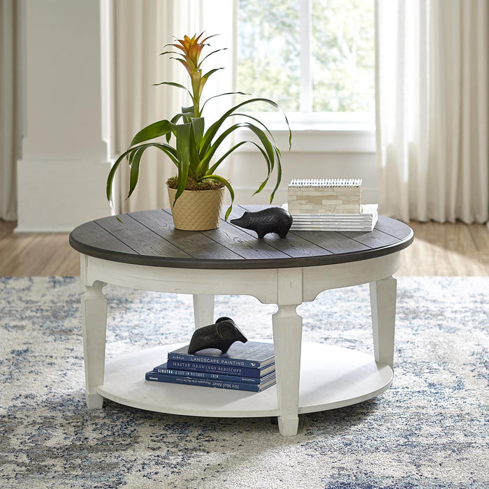 Allyson Park Round Cocktail Table - Furniture World