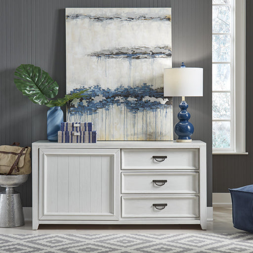 Allyson Park Sliding Door Dresser - Furniture World
