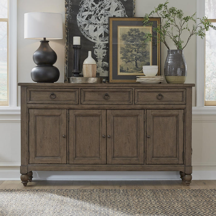 Americana Farmhouse Hall Buffet - Furniture World