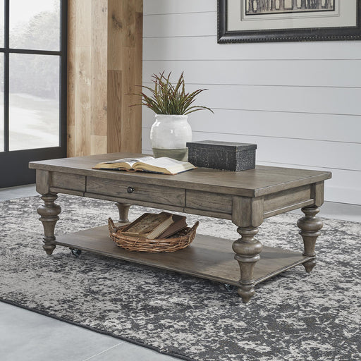 Americana Farmhouse Rectangular Cocktail Table - Furniture World
