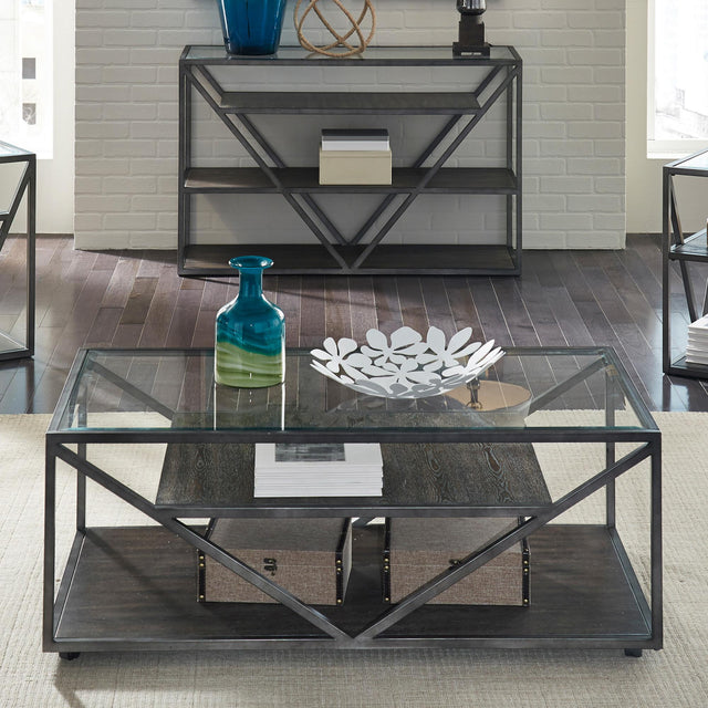 Arista Rectangular Cocktail Table - Furniture World