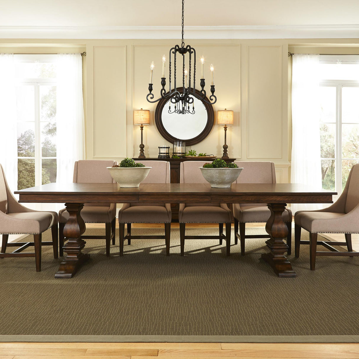 Armand Trestle Table - Furniture World