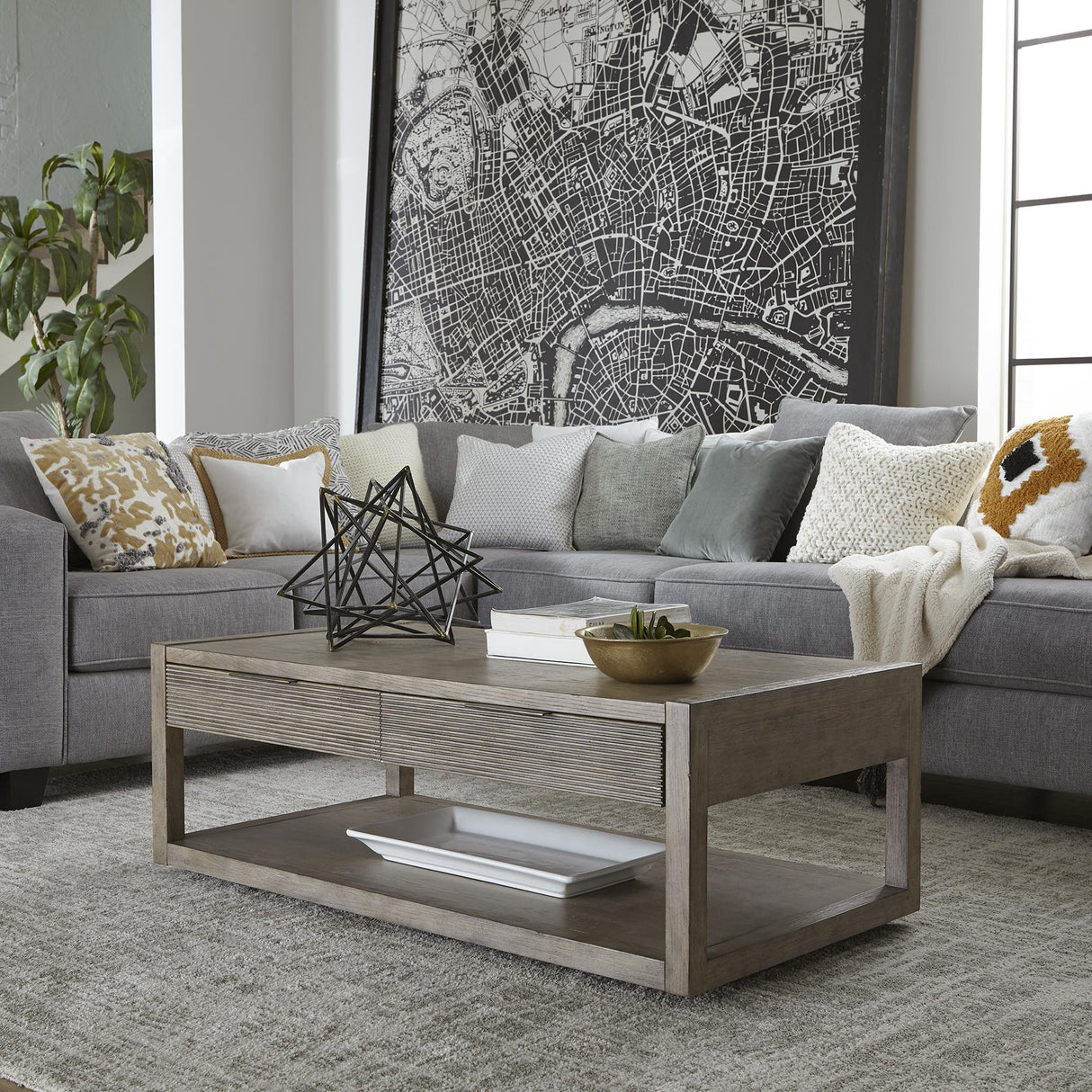 Bartlett Field Cocktail Table - Furniture World