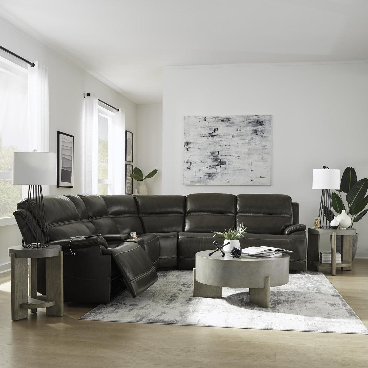 Bentley 6 Piece Sectional - Furniture World