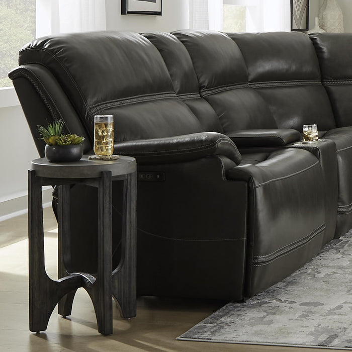 Bentley L Arm Recliner P2 & ZG - Graphite - Furniture World