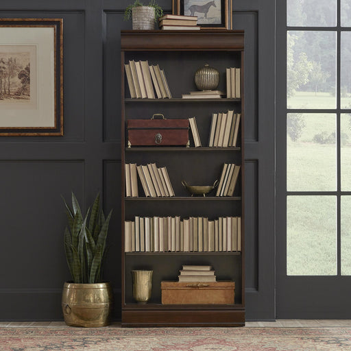 Brayton Manor Jr Executive 72 Inch Bookcase (RTA) - Furniture World