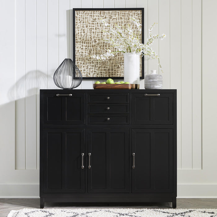 Capeside Cottage Buffet - Black - Furniture World