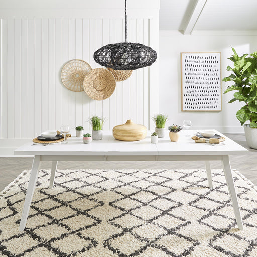 Capeside Cottage Rectangular Leg Table - White - Furniture World