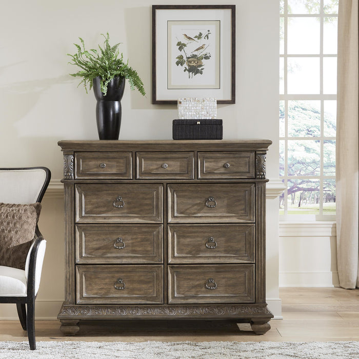 Carlisle Court 9 Drawer Chesser - Furniture World
