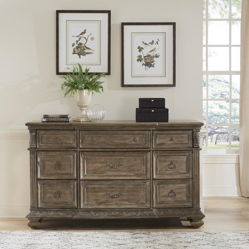 Carlisle Court 9 Drawer Dresser - Furniture World