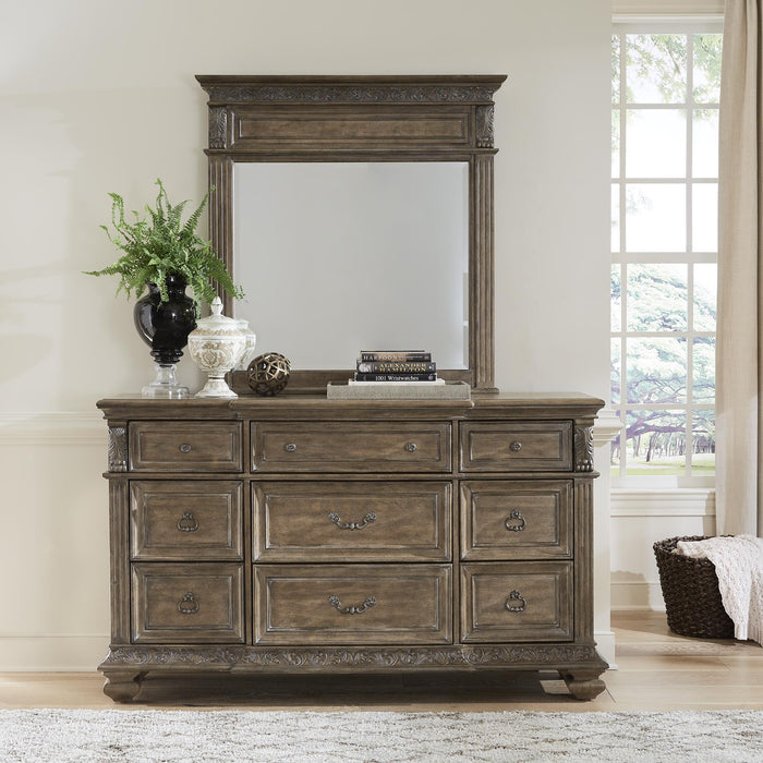 Carlisle Court Dresser & Mirror - Furniture World