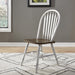 Carolina Crossing Windsor Side Chair- White - Furniture World