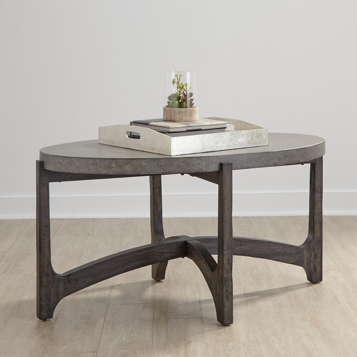Cascade Oval Cocktail Table - Furniture World