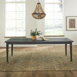 Caruso Heights Rectangular Leg Table - Furniture World