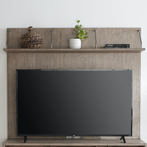 City Scape Entertainment Deck with Shelf - Furniture World