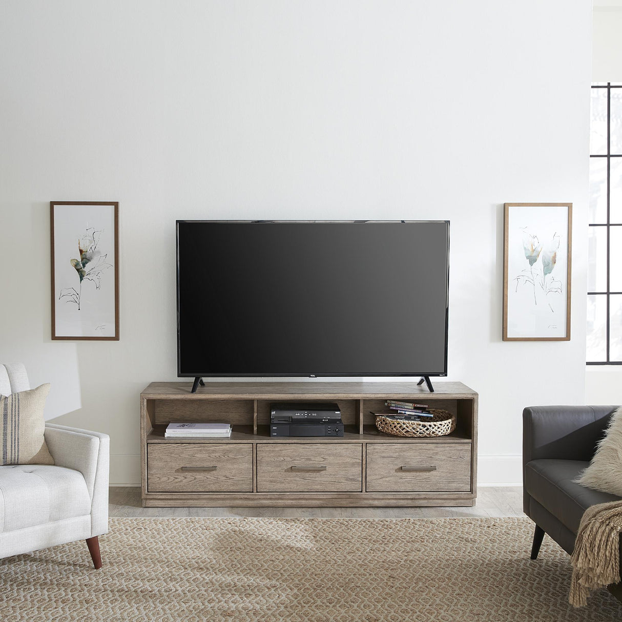 City Scape Entertainment TV Console - Furniture World